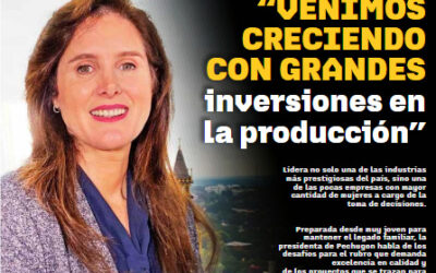 Venimos creciendo con grandes inversiones en la producción